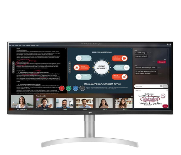 LG 34WN650-W HDR - 607249 - zdjęcie